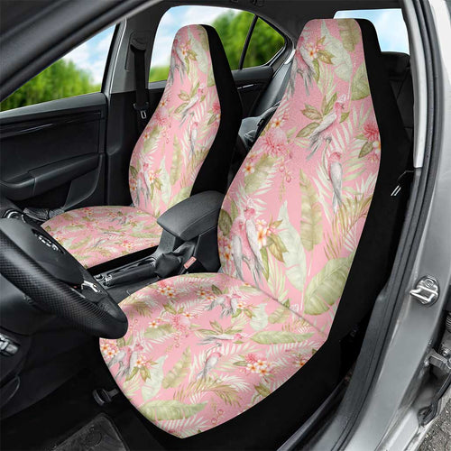 Australia Galah Cockatoo Car Seat Cover Eolophus Soseicapilla Couple Seamless Style - Aussie Hoodie