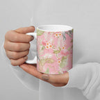 Australia Galah Cockatoo Ceramic Mug Eolophus Soseicapilla Couple Seamless Style - Aussie Hoodie