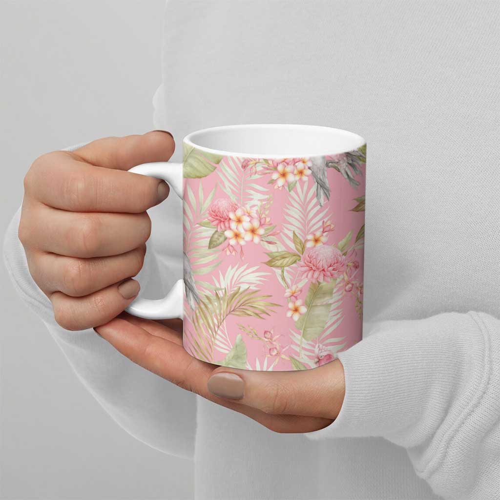 Australia Galah Cockatoo Ceramic Mug Eolophus Soseicapilla Couple Seamless Style - Aussie Hoodie