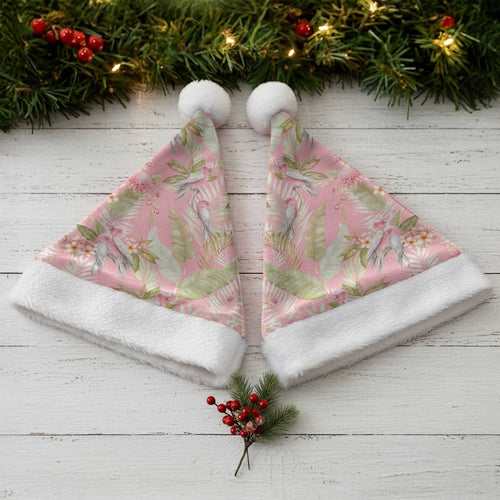 Australia Galah Cockatoo Christmas Santa Hat Eolophus Soseicapilla Couple Seamless Style - Aussie Hoodie