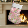 Australia Galah Cockatoo Christmas Stocking Eolophus Soseicapilla Couple Seamless Style - Aussie Hoodie
