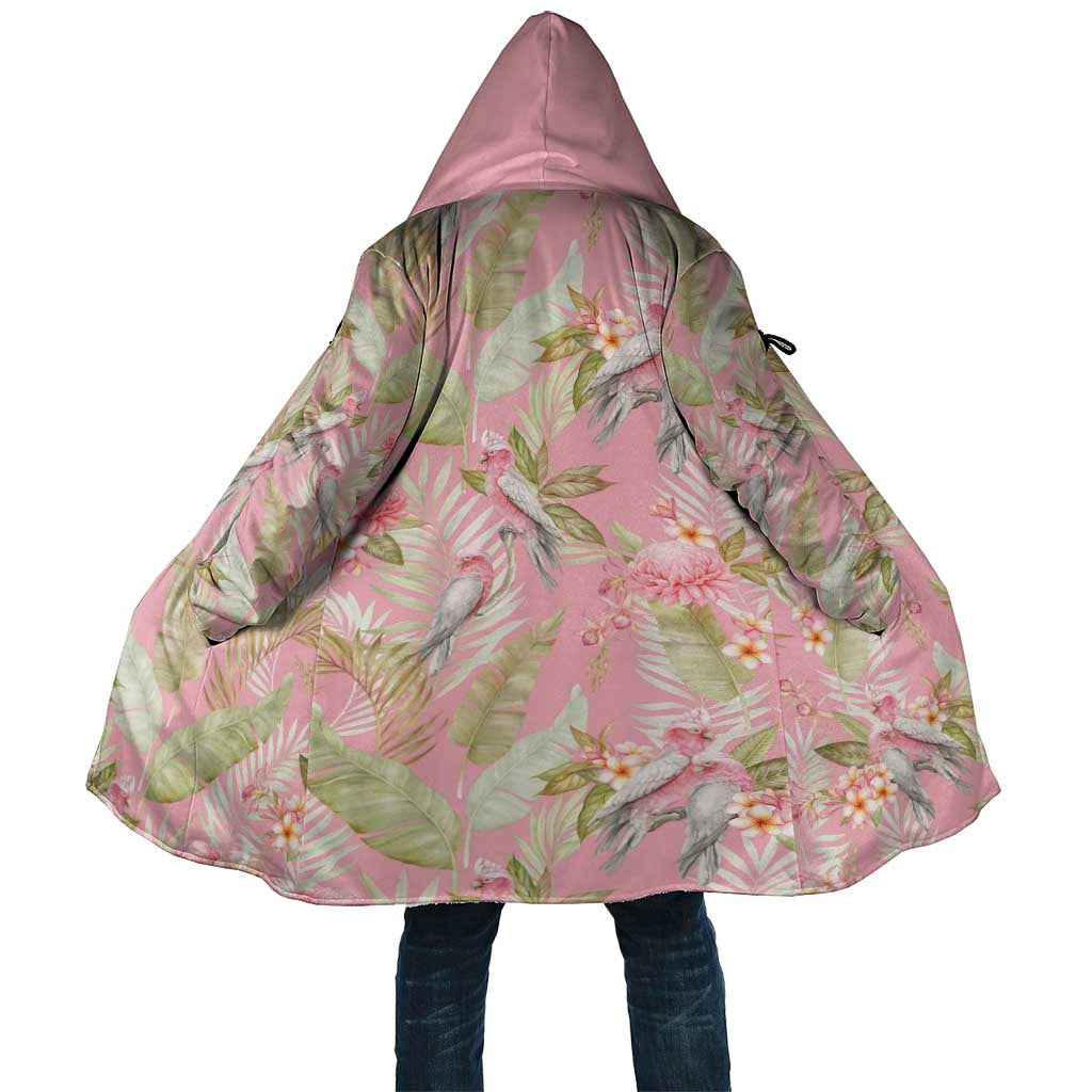 Australia Galah Cockatoo Cloak Eolophus Soseicapilla Couple Seamless Style - Aussie Hoodie