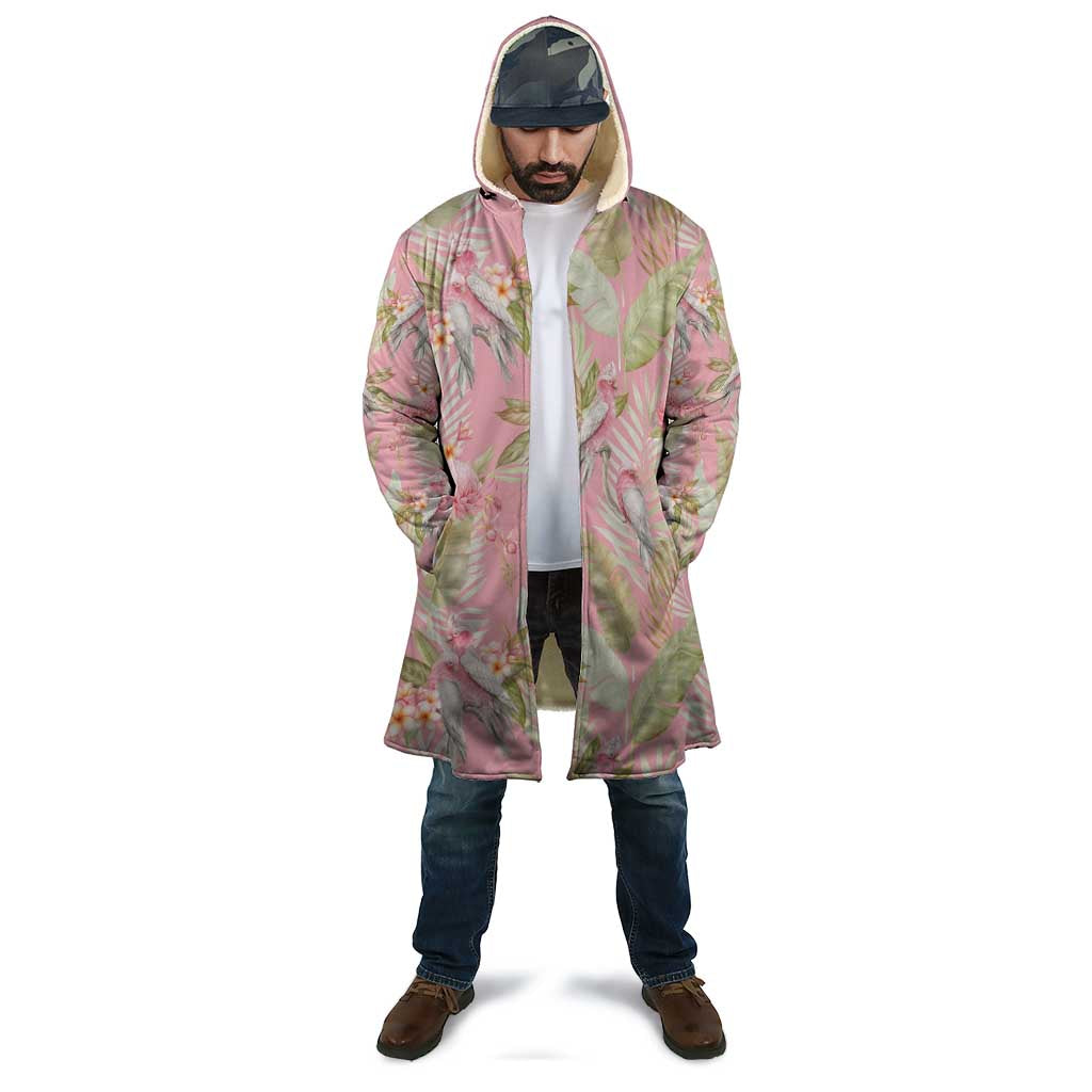 Australia Galah Cockatoo Cloak Eolophus Soseicapilla Couple Seamless Style - Aussie Hoodie