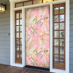 Australia Galah Cockatoo Door Cover Eolophus Soseicapilla Couple Seamless Style - Aussie Hoodie