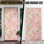 Australia Galah Cockatoo Door Cover Eolophus Soseicapilla Couple Seamless Style - Aussie Hoodie