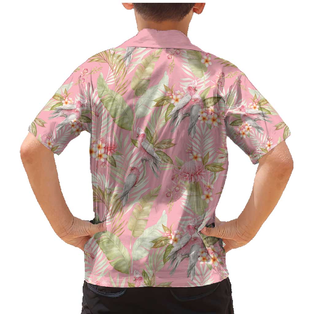 Australia Galah Cockatoo Family Matching Mermaid Dress and Hawaiian Shirt Eolophus Soseicapilla Couple Seamless Style - Aussie Hoodie