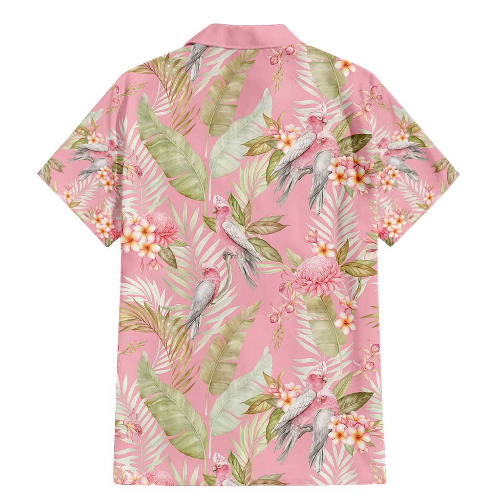 Australia Galah Cockatoo Family Matching Mermaid Dress and Hawaiian Shirt Eolophus Soseicapilla Couple Seamless Style - Aussie Hoodie