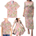 Australia Galah Cockatoo Family Matching Puletasi and Hawaiian Shirt Eolophus Soseicapilla Couple Seamless Style - Aussie Hoodie