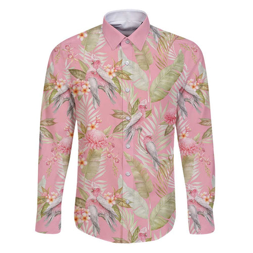 Australia Galah Cockatoo Family Matching Puletasi and Hawaiian Shirt Eolophus Soseicapilla Couple Seamless Style - Aussie Hoodie
