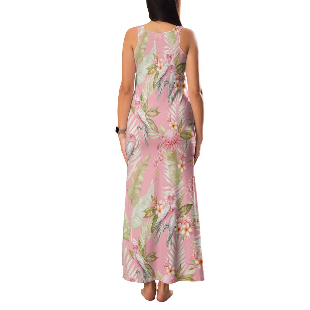 Australia Galah Cockatoo Family Matching Tank Maxi Dress and Hawaiian Shirt Eolophus Soseicapilla Couple Seamless Style - Aussie Hoodie