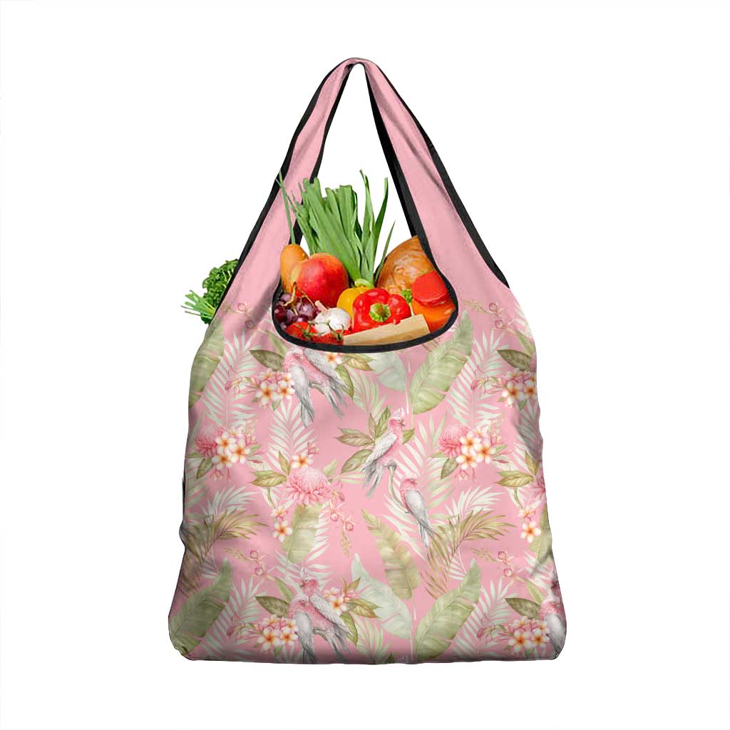 Australia Galah Cockatoo Grocery Bag Eolophus Soseicapilla Couple Seamless Style - Aussie Hoodie
