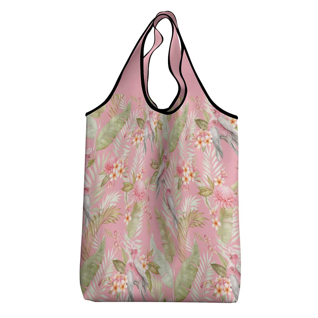 Australia Galah Cockatoo Grocery Bag Eolophus Soseicapilla Couple Seamless Style - Aussie Hoodie