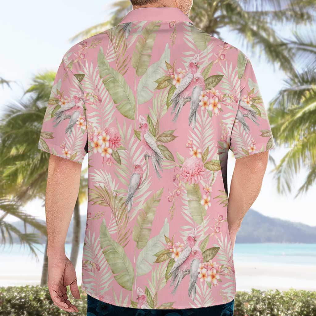 Australia Galah Cockatoo Hawaiian Shirt Eolophus Soseicapilla Couple Seamless Style - Aussie Hoodie