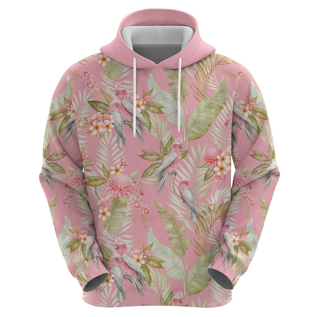 Australia Galah Cockatoo Hoodie Eolophus Soseicapilla Couple Seamless Style - Aussie Hoodie