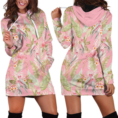 Australia Galah Cockatoo Hoodie Dress Eolophus Soseicapilla Couple Seamless Style - Aussie Hoodie