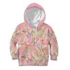 Australia Galah Cockatoo Kid Hoodie Eolophus Soseicapilla Couple Seamless Style - Aussie Hoodie
