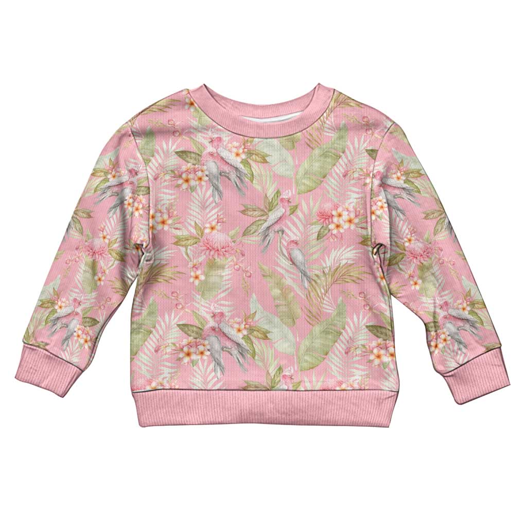 Australia Galah Cockatoo Kid Ugly Christmas Sweater Eolophus Soseicapilla Couple Seamless Style - Aussie Hoodie