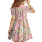Australia Galah Cockatoo Kid Short Sleeve Dress Eolophus Soseicapilla Couple Seamless Style - Aussie Hoodie