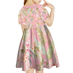 Australia Galah Cockatoo Kid Short Sleeve Dress Eolophus Soseicapilla Couple Seamless Style - Aussie Hoodie