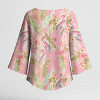 Australia Galah Cockatoo Kimono Sleeve Blouse Eolophus Soseicapilla Couple Seamless Style - Aussie Hoodie