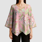 Australia Galah Cockatoo Kimono Sleeve Blouse Eolophus Soseicapilla Couple Seamless Style - Aussie Hoodie
