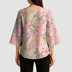 Australia Galah Cockatoo Kimono Sleeve Blouse Eolophus Soseicapilla Couple Seamless Style - Aussie Hoodie