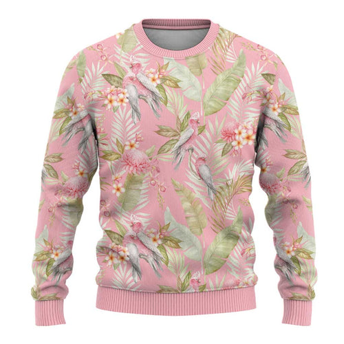 Australia Galah Cockatoo Ugly Christmas Sweater Eolophus Soseicapilla Couple Seamless Style - Aussie Hoodie