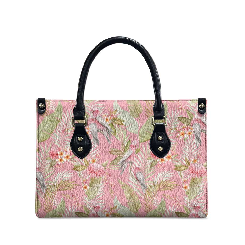 Australia Galah Cockatoo Leather Bag Eolophus Soseicapilla Couple Seamless Style - Aussie Hoodie