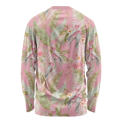 Australia Galah Cockatoo Long Sleeve Shirt Eolophus Soseicapilla Couple Seamless Style - Aussie Hoodie