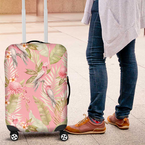 Australia Galah Cockatoo Luggage Cover Eolophus Soseicapilla Couple Seamless Style - Aussie Hoodie
