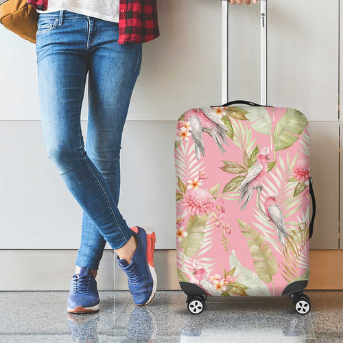 Australia Galah Cockatoo Luggage Cover Eolophus Soseicapilla Couple Seamless Style - Aussie Hoodie