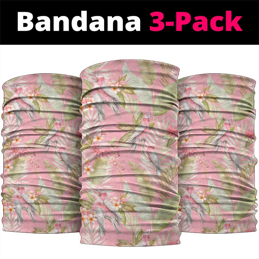 Australia Galah Cockatoo Neck Gaiter Eolophus Soseicapilla Couple Seamless Style - Aussie Hoodie