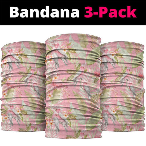 Australia Galah Cockatoo Neck Gaiter Eolophus Soseicapilla Couple Seamless Style - Aussie Hoodie