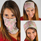 Australia Galah Cockatoo Neck Gaiter Eolophus Soseicapilla Couple Seamless Style - Aussie Hoodie