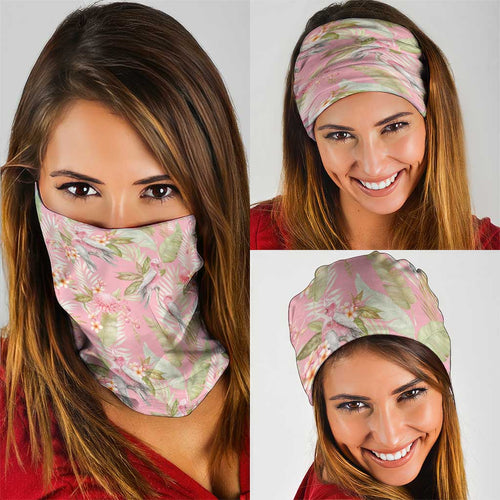 Australia Galah Cockatoo Neck Gaiter Eolophus Soseicapilla Couple Seamless Style - Aussie Hoodie