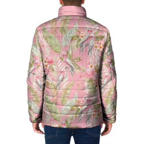 Australia Galah Cockatoo Padded Jacket Eolophus Soseicapilla Couple Seamless Style - Aussie Hoodie