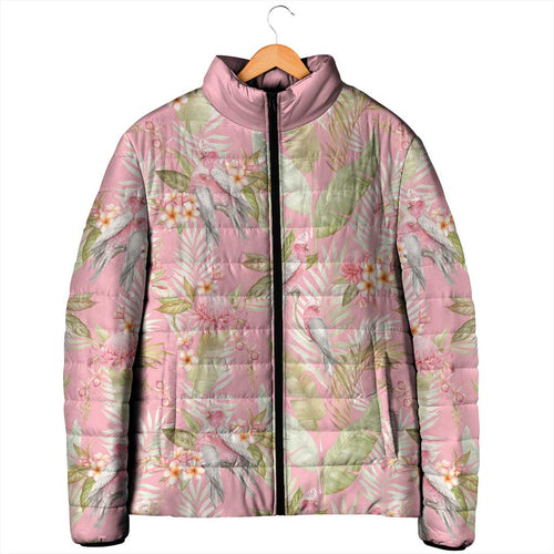 Australia Galah Cockatoo Padded Jacket Eolophus Soseicapilla Couple Seamless Style - Aussie Hoodie
