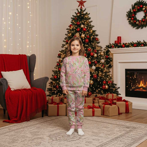 Australia Galah Cockatoo Christmas Pajama Set Eolophus Soseicapilla Couple Seamless Style - Aussie Hoodie