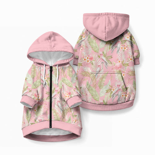 Australia Galah Cockatoo Pet Hoodie Eolophus Roseicapilla Couple Seamless Style