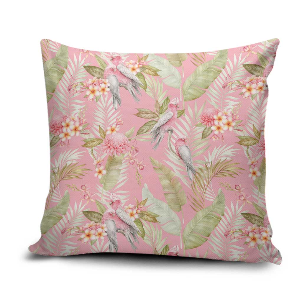 Australia Galah Cockatoo Pillow Cover Eolophus Soseicapilla Couple Seamless Style - Aussie Hoodie