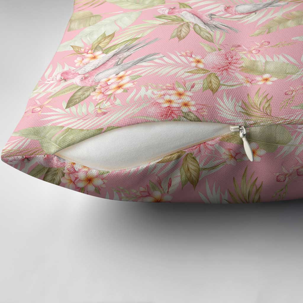 Australia Galah Cockatoo Pillow Cover Eolophus Soseicapilla Couple Seamless Style - Aussie Hoodie