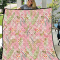Australia Galah Cockatoo Quilt Eolophus Soseicapilla Couple Seamless Style - Aussie Hoodie