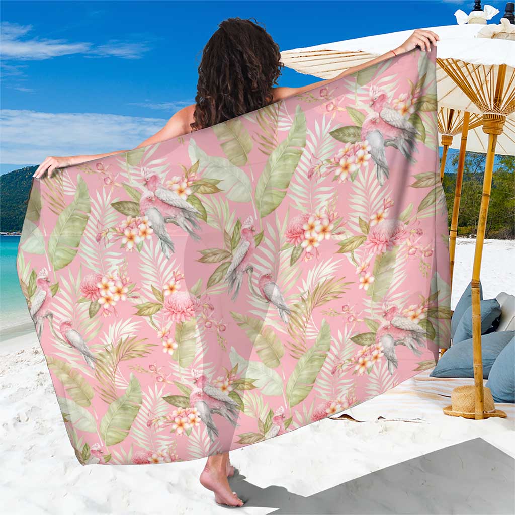 Australia Galah Cockatoo Sarong Eolophus Soseicapilla Couple Seamless Style - Aussie Hoodie