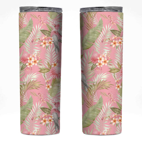 Australia Galah Cockatoo Skinny Tumbler Eolophus Soseicapilla Couple Seamless Style - Aussie Hoodie