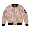 Australia Galah Cockatoo Sleeve Zip Bomber Jacket Eolophus Soseicapilla Couple Seamless Style - Aussie Hoodie