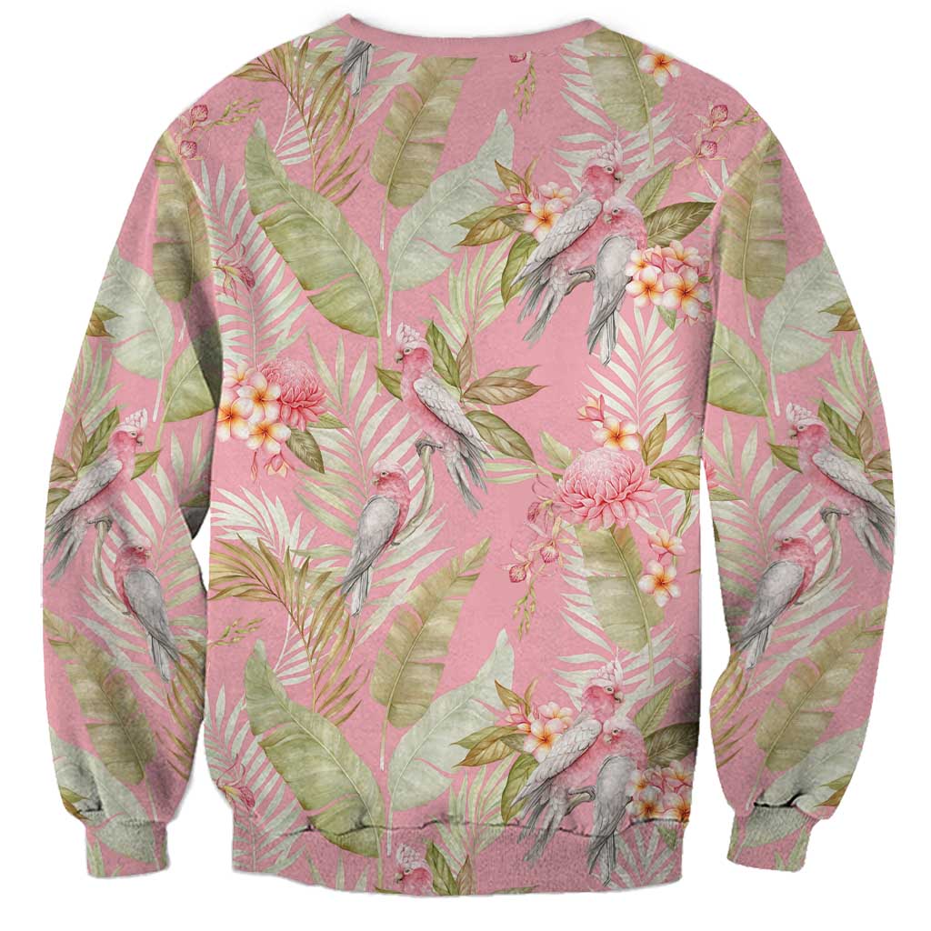 Australia Galah Cockatoo Sweatshirt Eolophus Soseicapilla Couple Seamless Style - Aussie Hoodie