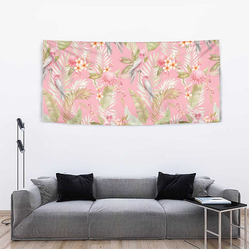 Australia Galah Cockatoo Tapestry Eolophus Soseicapilla Couple Seamless Style - Aussie Hoodie