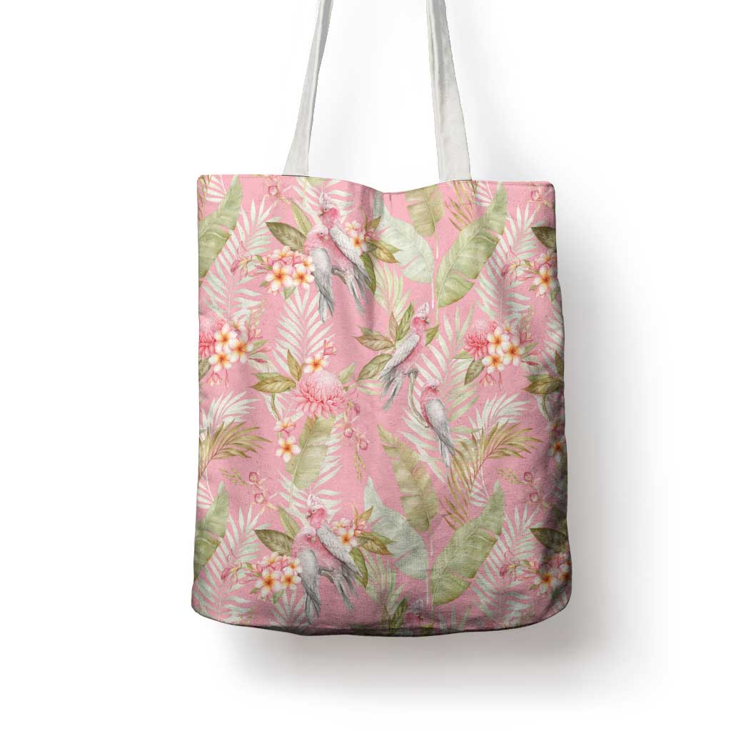 Australia Galah Cockatoo Tote Bag Eolophus Soseicapilla Couple Seamless Style - Aussie Hoodie