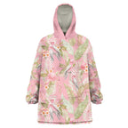 Australia Galah Cockatoo Wearable Blanket Hoodie Eolophus Soseicapilla Couple Seamless Style - Aussie Hoodie
