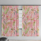 Australia Galah Cockatoo Window Curtain Eolophus Soseicapilla Couple Seamless Style - Aussie Hoodie